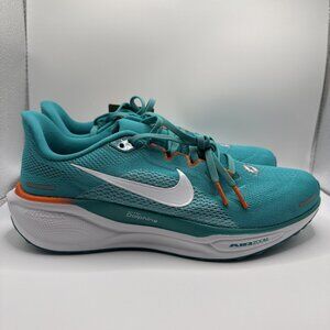 Nike Air Zoom Pegasus 41 NFL Miami Dolphins Running Shoes FZ5082-300 Mens Size 8